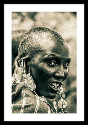 4351 Maasai Warrior Ngorongoro Tanzania